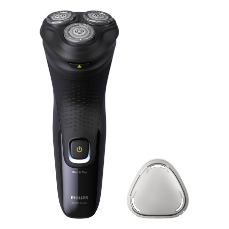 Philips X302100 Men's Rotary Shaver & Trimmer - Sleek Black Design for a Perfect Grooming Experience